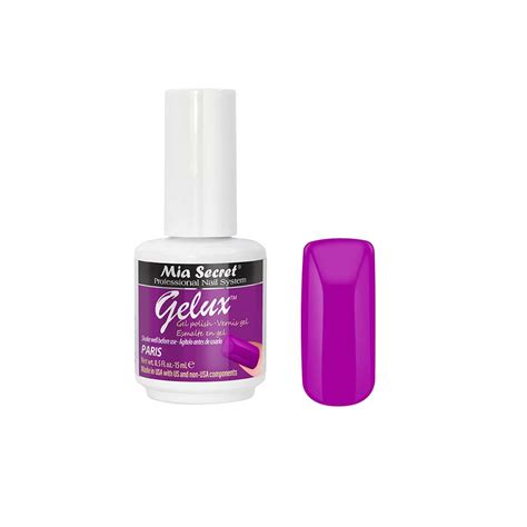 Esmalte En Gel Semipermanente Gelux Mia Secret Nail Supply Store