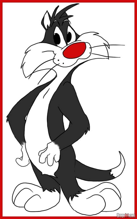 Image How To Draw Sylvester The Cat Idea Wiki