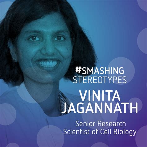 Smashing Stereotypes Vinita Jagannath British Science Week