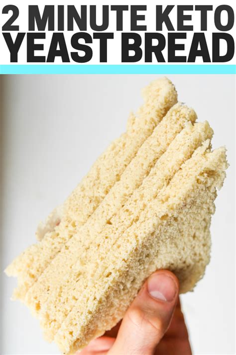 Healthy fluffy high fiber yeast bread recipe (recipe for one a minneapolis homestead: Keto Yeast Bread | Easy, Low Carb, & Made in 5 Minutes | Recipe | No yeast bread, Almond recipes ...