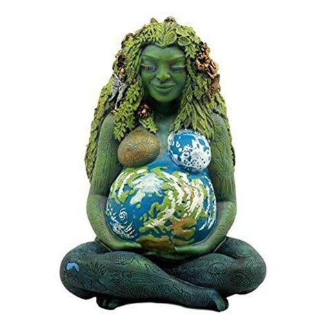Gaia Mutter Erde Statue Geht Deichs Erd Figur Garten Ornament Etsy