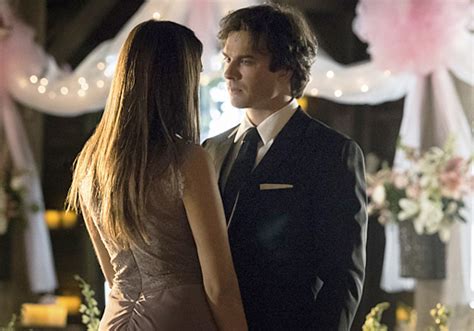 ‘vampire Diaries Damon And Elena Wedding Photos — Season 6 Spoilers