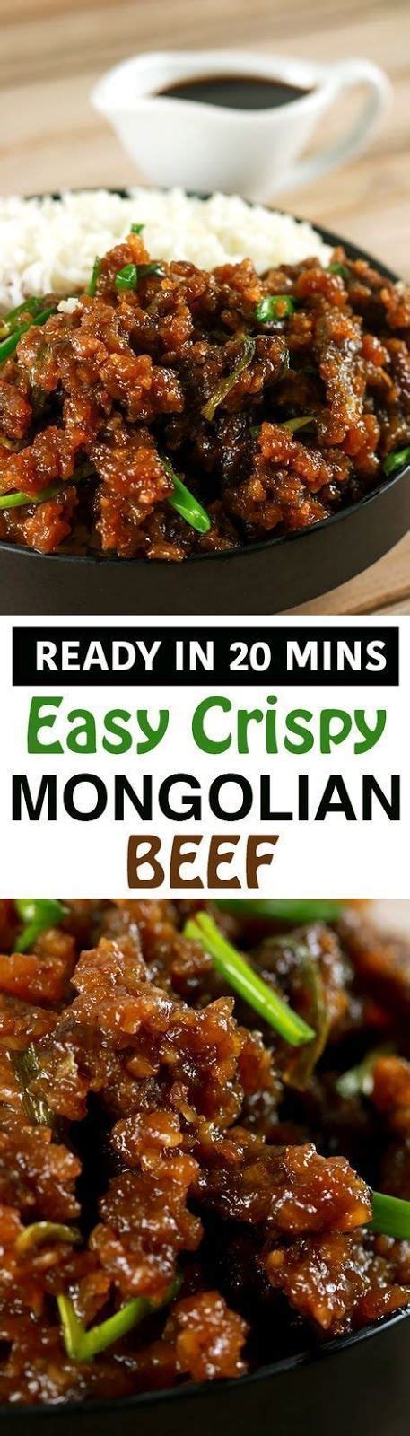 Seal the bag and toss to coat. EASY CRISPY MONGOLIAN BEEF This Mongolian Beef recipe is ...