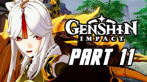 Genshin Impact Gameplay Walkthrough Part 11 Male No Commentary Ps4