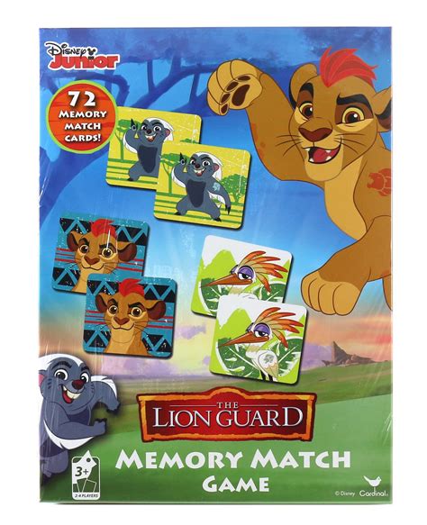 Buy Disney Junior The Lion Guard Memory Match Game 72 Cards Kion