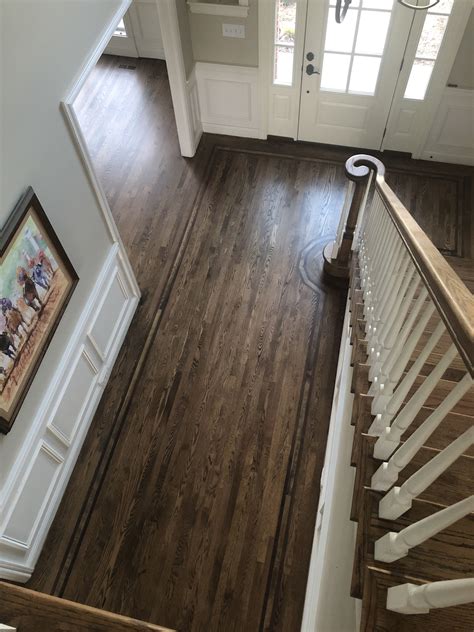 Special walnut is an interior wood stain color in our brown & tan wood stain color family. Duraseal special walnut on red oak, water popped | Oak ...