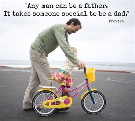 A father is a man who expects. Any man can be a father. It takes someone special to be a dad | Picture Quotes