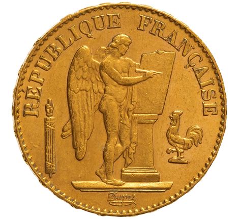 Buy 1897 Gold Twenty French Franc Coin From Bullionbypost From 52720
