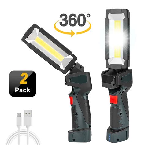 Camping And Hiking Home And Garden Led Work Light Cob Inspection Lamp