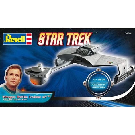 Toys 04881 Revell Scale 1600 Model Kit Star Trek Klingon Battle