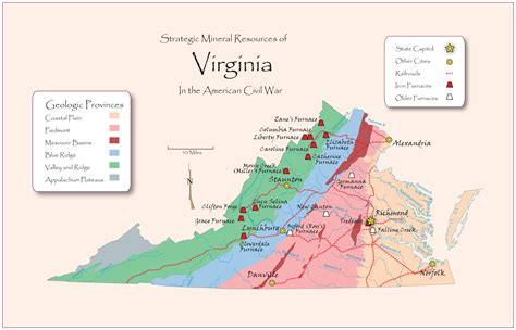 Virginia was one of the earliest states in the us that gold was discovered. Virginia Geological Survey - Civil War Iron