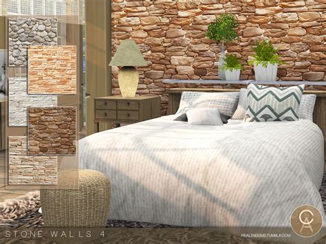 The Sims Resource Stone Walls 4