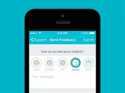 Ever been paid for your opinion? GoBank Feedback | Survey & Feedback UI | Survey design ...