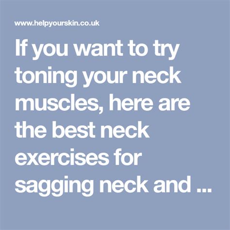 If You Want To Try Toning Your Neck Muscles Here Are The Best Neck