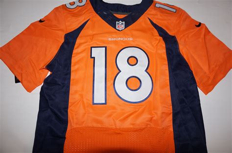Lot Detail Peyton Manning Signed Broncos Nike Nfl Jersey