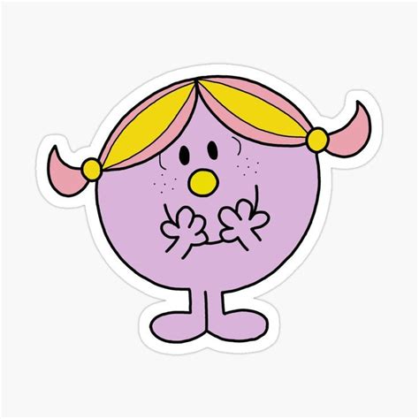 Little Miss Character Sticker By Emilyyrussell In 2022 Little Miss