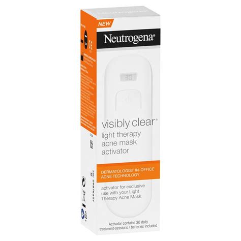 Buy Neutrogena Light Therapy Acne Mask Activator 30 Treatments Online