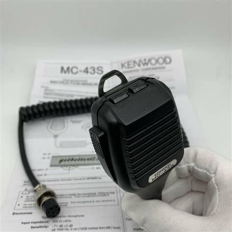 1pc For Kenwood Mc 43s Dynamic Hand Fist Microphone Updown Button