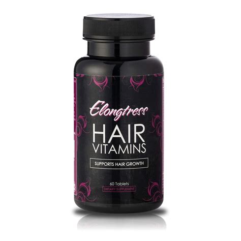 Researchers also think that hair grows quicker in. Elongtress Hair Growth Vitamins supplement - 5000mcg ...