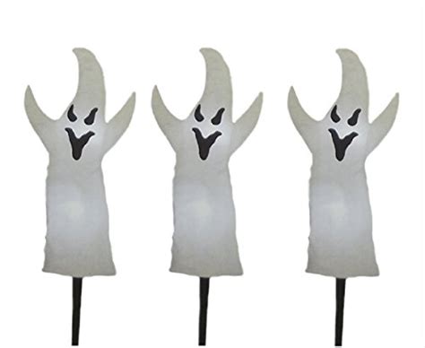 Rite Aid Led Lighted Ghost Yard Stakes Halloween Decoration