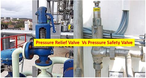 Difference Between Pressure Relief Valve And Pressure Safety Valve