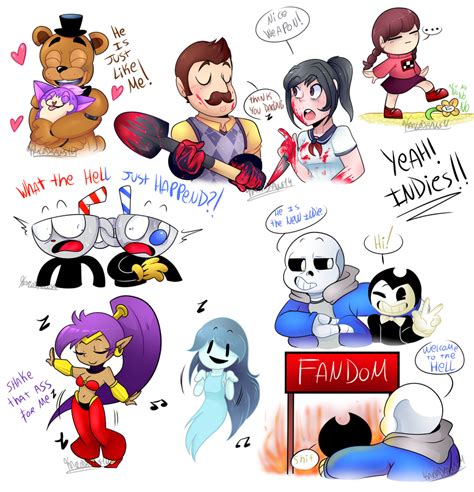 Favorite Indie Games By Karladraws14 On Deviantart