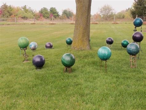 Bowling Balls Bowling Ball Yard Art Bowling Balls Gazing Globe