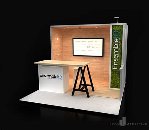 10x10 Trade Show Booth Booth Design Event Booth Design Trade Show