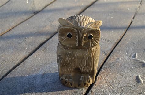 Wood Carving Barred Owl Hand Carved Wooden Bird Hand Carved Etsy
