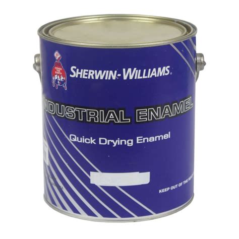 Sherwin Williams 38l White Quick Dry Industrial Enamle K Ban Hardware