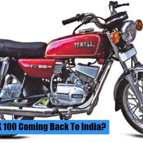 Even if yamaha somehow launches it, it will never match the performance of the iconic rx 100. Yamaha Rx 100 New Bike Price 2019 - Bike's Collection and Info
