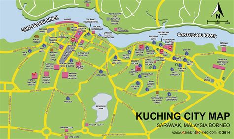 Maps Of Sarawak Amazing Borneo Tours
