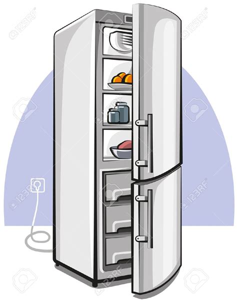 How To Draw A Fridge Drawing System Of A Fridge Youtu