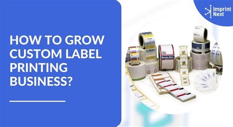 Simple Tricks To Grow Custom Label Printing Business Imprintnext Blog