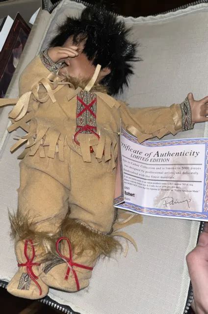 cathay collection native american indian porcelain doll ltd ed of 5000 robert 29 99 picclick