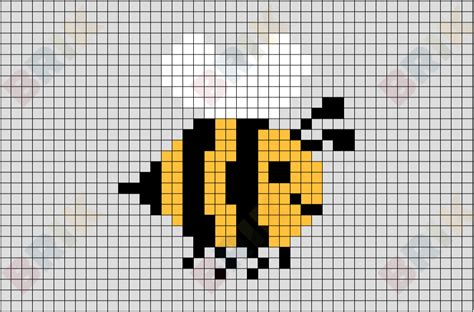 Maybe you would like to learn more about one of these? Bee Pixel Art | Cross stitch bird, Cross stitch patterns ...