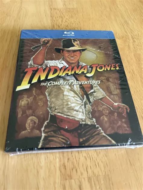 Indiana Jones The Complete Adventures Film Collection Blu Ray New