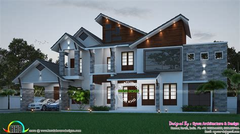Contemporary Ultra Modern Luxury Home Modern House Plans Kerala