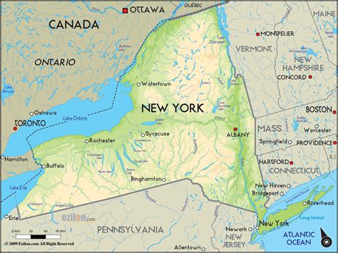 Funny Map Of New York Map
