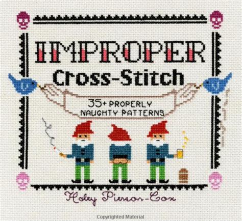 The goonies never say die cross stitch pattern pdf | etsy. Giveaway-Improper Cross-Stitch: 35+ Properly Naughty ...