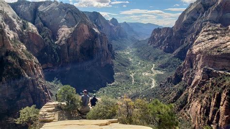 Angels Landing Zion National Park Utah Usa Rhiking