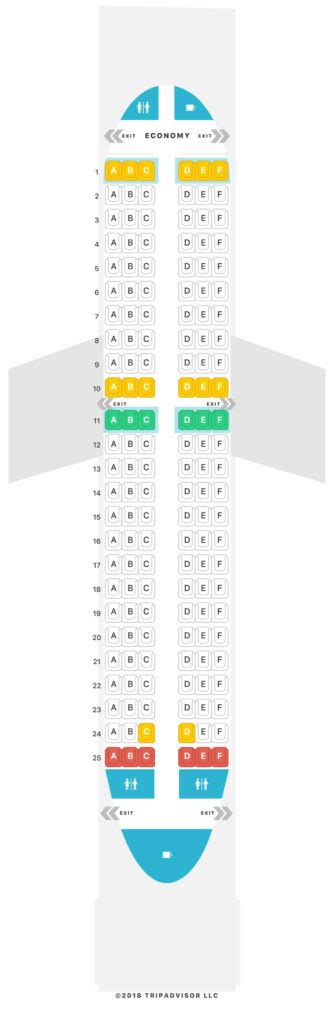 Airbus A319 Seating Chart World Map