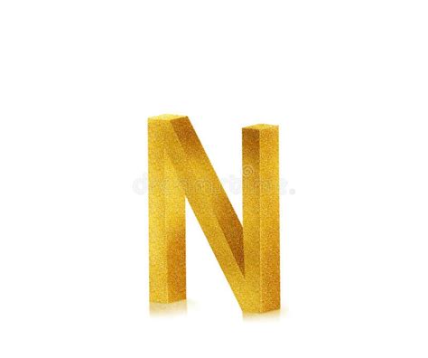 Golden Alphabetic Letters A To Z And Numbers 1 To 0 3d Illustration