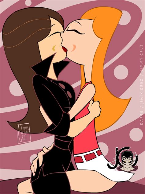 Lesbian Kiss No1 By Artjimx Hentai Foundry