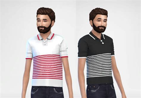 Sims 4 Mod Male Shirts