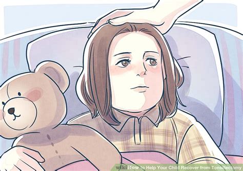 4 Ways To Help Your Child Recover From Tonsillectomy Wikihow Life