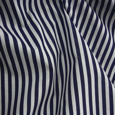Stripes On Polycottonto Clear Fabric Uk