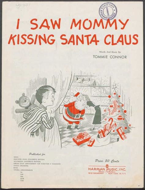 I Saw Mommy Kissing Santa Claus Muziekschatten