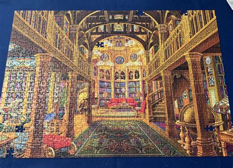 World Of Words 1000 Pieces Ravensburger Thrift Store Puzzle