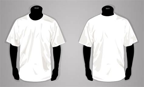 Download Leerobso: Vector T Shirt Template Psd
